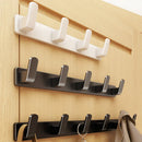 Axyaa Space Aluminum Kitchen and Bathroom Storage Hook Rack
