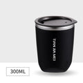 Axyaa Stainless Steel Portable Thermos Cup, 300ml Simple Office Coffee Mug