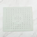 Axyaa Rubber Drain Pad Kitchen Sink Mat Non Slip Heat Insulation Square Rectangle