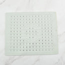 Axyaa Rubber Drain Pad Kitchen Sink Mat Non Slip Heat Insulation Square Rectangle
