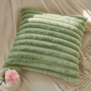 Axyaa Plush Nordic Striped Cushion Covers for Home Decor