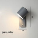 Axyaa Nordic Rotatable Wall Lamp with Switch, Adjustable for Home Decoration and Study