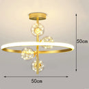 Axyaa Modern LED Pendant Chandelier for Dining Room Lighting