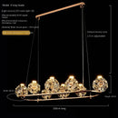 Axyaa Nordic LED Pendant Light for Stylish Indoor Bedroom & Dining Room Lighting