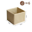 Axyaa Wardrobe Drawer Organizers for Clothes, Underwear, Socks, and Bras