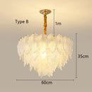 Axyaa Modern Pendant Chandelier for Indoor Dining Room Lighting