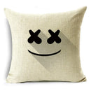 Axyaa Geometric Lines Monochrome Pattern Pillowcase for Stylish Décor