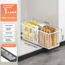 Axyaa Sliding Drawer Organizer for Under Sink Storage and Kitchen Sideboard