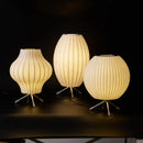 Japanese Silk Floor Lamp by Axyaa - Elegant Zen-style Fabric Lamp for Home, Hotel, Study