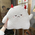 Axyaa Christmas Ghost Star Holiday Pillow - Perfect Gift for Girls