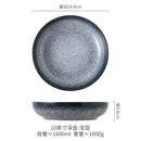 Axyaa Ceramic Deep Plate Salad Soup Dessert Molecular Cuisine Specialty Tableware