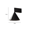 Axyaa 7W LED Cone Wall Lamp for Living Room Mirrors Lighting