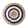Axyaa Nordic Rattan Wall Plate Decor - INS Style Wall Decoration