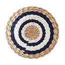 Axyaa Nordic Rattan Wall Plate Decor - INS Style Wall Decoration