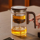 Axyaa Glass Teapot with Water Separation Inner Container & Magnetic Switch