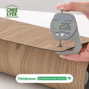Axyaa Wood Grain Self-Adhesive Wall Sticker Roll, Easy Renovation 40*500cm