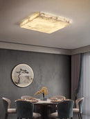 Axyaa Marble Series LED Ceiling Chandelier for Living Room & Bedroom
