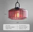 Axyaa Glass LED Pendant Chandelier for Modern Minimalist Home Decor Lighting