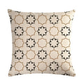 Axyaa Geometric Linen Pillowcase for Stylish Home Decor