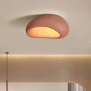 Axyaa Retro Grey White Ceiling Light - Coral Red LED Lamps