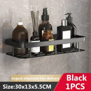 Axyaa Bathroom Corner Towel Rack Shelf with Shower Shampoo Storage
