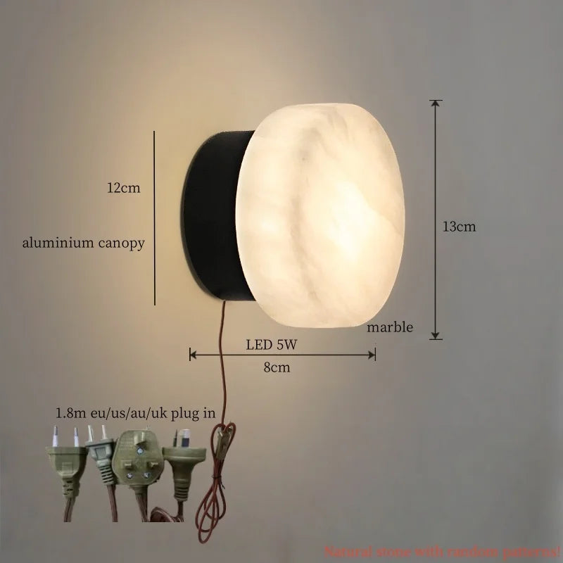 Axyaa Nordic LED Wall Lamps - Modern Indoor Bedroom Lighting Fixture