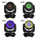 Axyaa LED Wash Moving Head Lighting 19x15W RGBW Zoom Beam for Stage Disco Bar