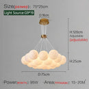 Axyaa Bubble Ball Pendant Light for Creative Restaurant and Bedroom Decor