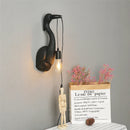 Axyaa Nordic Crane Resin Wall Lamps for Bedroom Living Room Decor