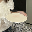 Axyaa Pure White Ceramic Dessert Plate, Cake Tray, Sushi Platter