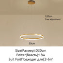 Axyaa Modern LED Pendant Chandelier for Living Room Restaurant Bedroom Lighting