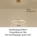 Axyaa Modern LED Pendant Chandelier for Living Room Restaurant Bedroom Lighting