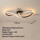 Axyaa Nordic Modern Design LED Ceiling Lamp for Home Decor and Indoor Lighting