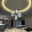 Axyaa Modern Lava Pendant Lights for Loft Staircase Chandeliers in Villa Settings
