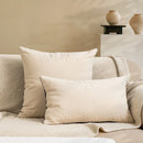 Axyaa Moon Tufted Texture Pillow Case for Home Décor Sofa Couch Bed