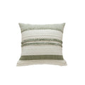 Axyaa Embroidered Cross Headboard Pillowcase Fringe Cushion Covers for Family Car Sofa