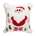 Axyaa Santa Snowflake Embroidery Cushion Cover 45x45cm