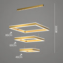 Axyaa Modern Pendant Chandeliers for Living and Dining Room Lighting