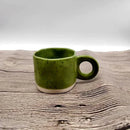 Axyaa Cartoon Print Porcelain Coffee Mug with Ring Handle