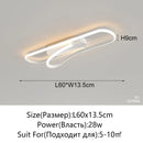 Axyaa LED Bedroom Ceiling Light – Modern Minimalist Porch Lamp