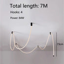 Axyaa Weaving Hose Ceiling Lamp for Home Decor Lighting