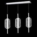 Axyaa Minimalist LED Pendant Chandelier for Staircase, Dining Room, and Cafe