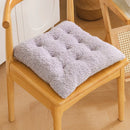 Axyaa Green Lambs Wool Floor Chair Pad - Comfortable, Cozy, and Stylish