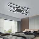 Axyaa LED Chandelier for Living Room Nordic Ceiling Light Modern Square Fixture