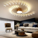 Axyaa LED Ceiling Lamp: Modern Nordic Style for Living Room, Dining, Bedroom Lighting