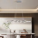 Axyaa Smart Home LED Chandelier for Living Dining Room - Modern Hanging Fixture