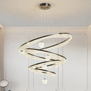 Axyaa Modern LED Chandelier Pendant Light for Dining Room and Living Room