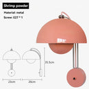 Axyaa Nordic Bud Wall Light Chrome Bedroom Lamp Home Decor Fixture