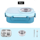 Axyaa Stainless Steel Thermal Lunch Box & Soup Bowl Set with Spoon