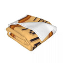Axyaa Cozy Throw Blanket - Multi-Purpose Shaggy Decor for Beds & Travel